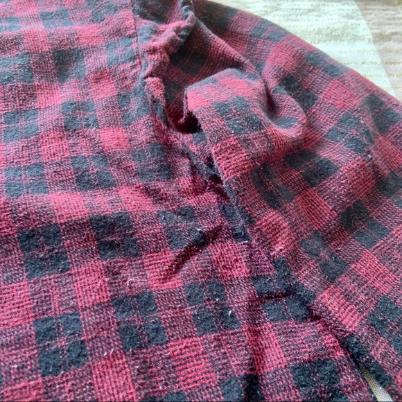 Mixed Threads Plaid Ruffle Flannel - Picture 8 of 8
